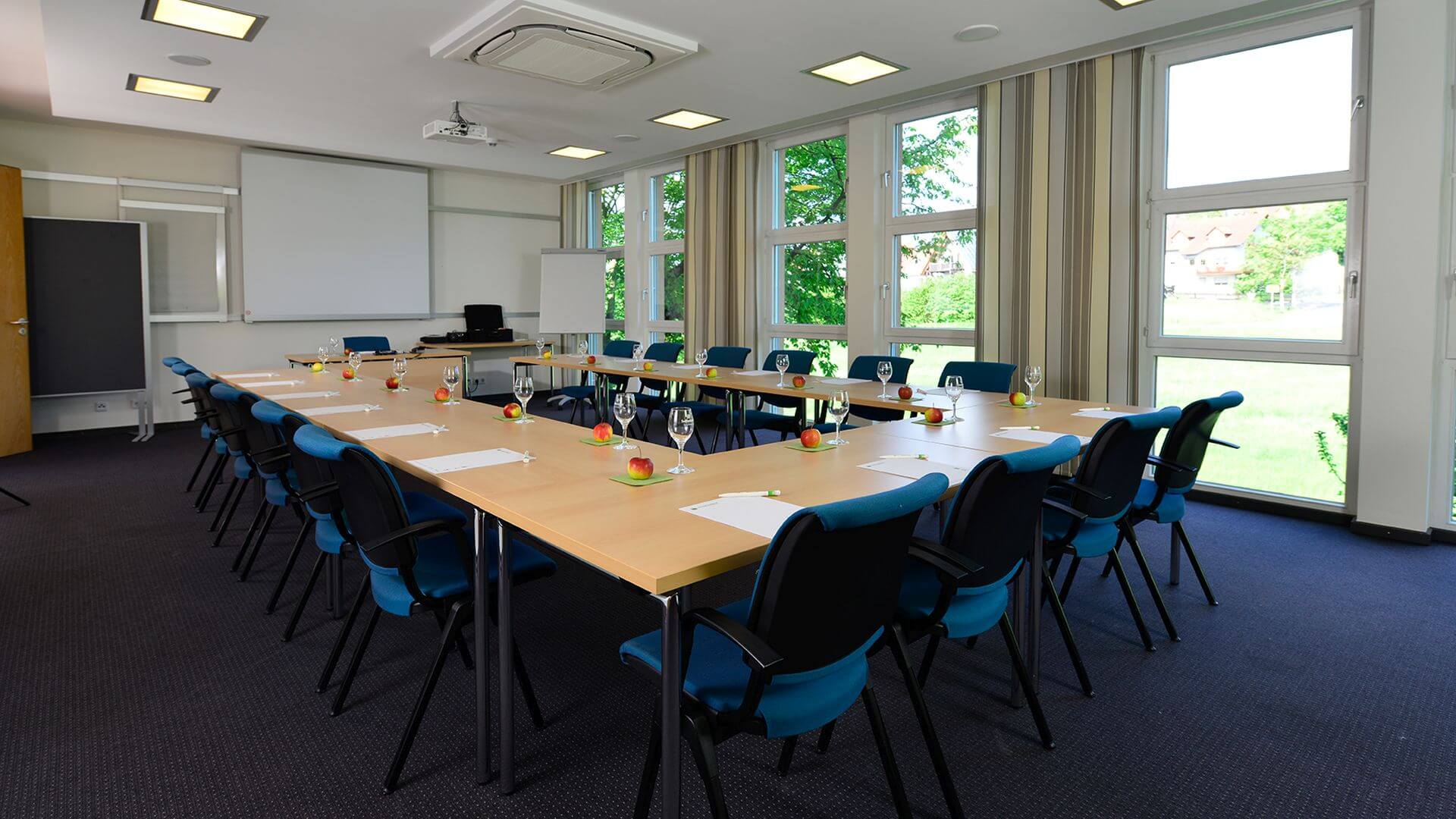 Tagungszentrum Schmerlenbach 0517_103 tageslich tagungsraum technik
