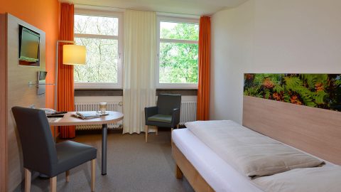 Einzelzimmer Schmerlenbach Tagungszentrum