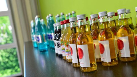 Getränke Saft & Wasser Tagung