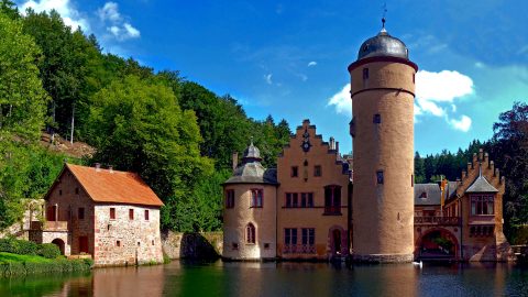Freizeit Tagungszentrum Schmerlenbach Wasserschloss Mespelbrunn