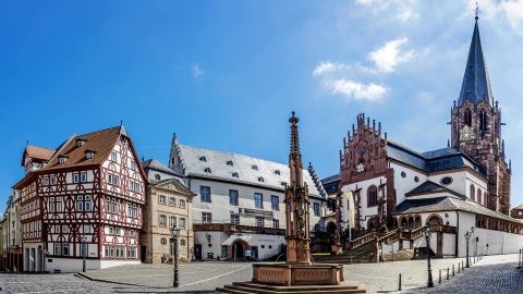 Tagungszentrum Schmerlenbach Aschaffenburg Stiftskirche Basilika