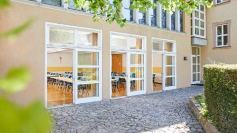 Tagungsraum Terrasse Im Grünen Schmerlenbach