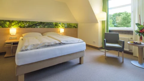 Single room Double room Hotel Schmerlenbach Wanderurulaub